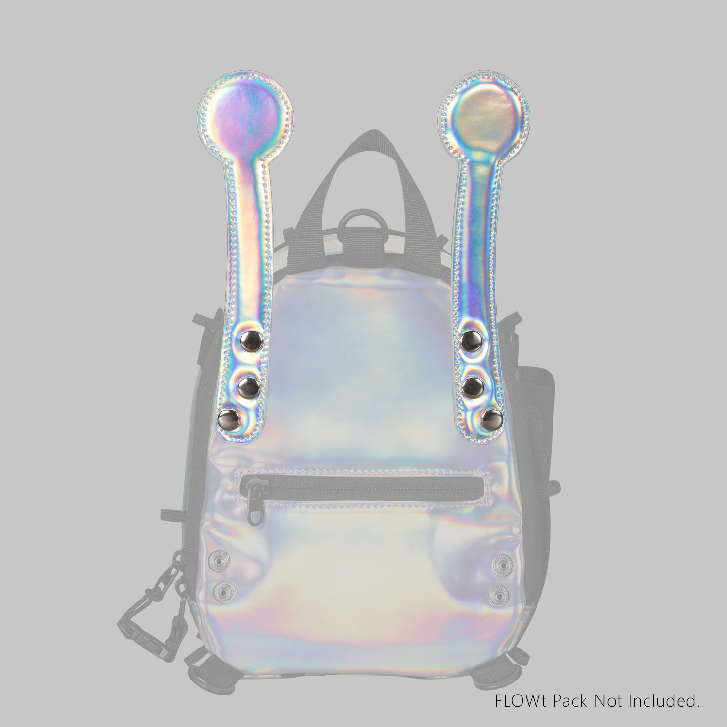 Alien Antenna for FLOWt Pack – Holo Silver