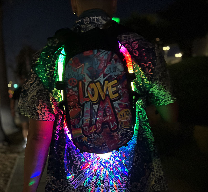 Neon Rope Light Bag