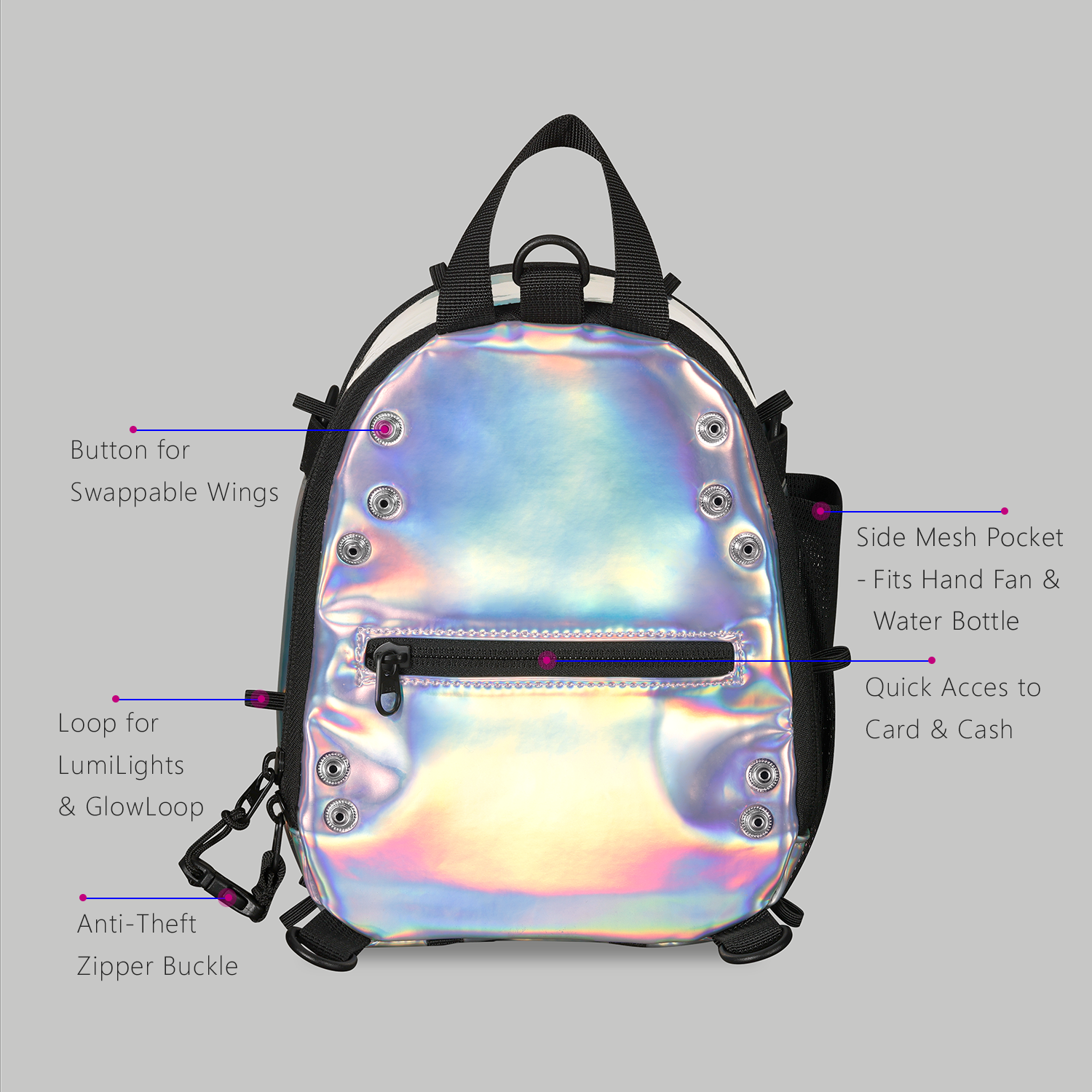 FLOWt Essential Bundle – Angel, Butterfly Wings, Alien Antenna & GlowLoop Vibe Pack