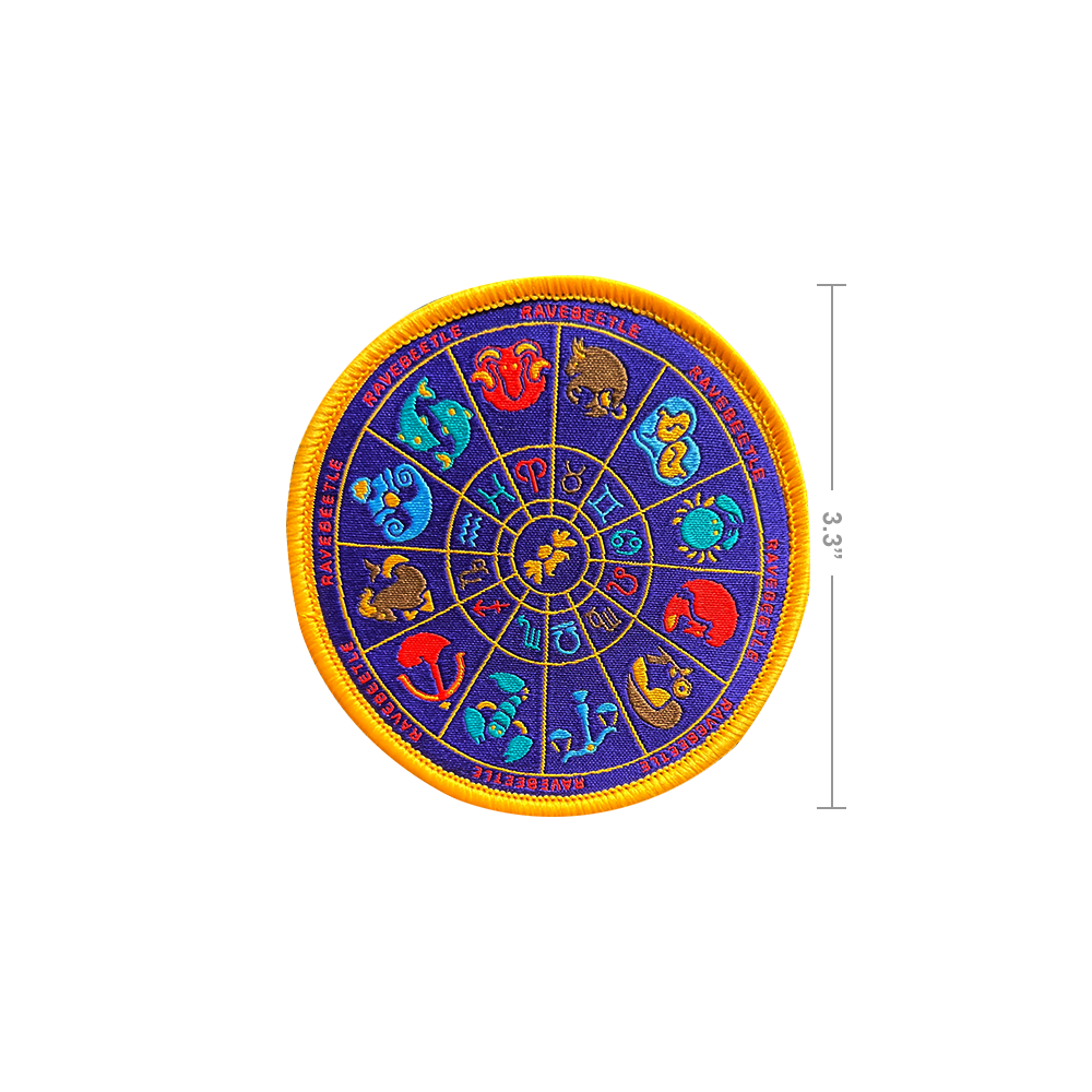 Zodiac Signs Velcro Patch