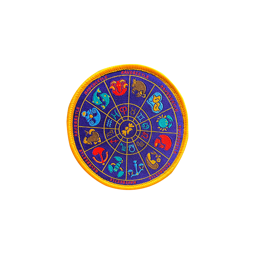 Zodiac Signs Velcro Patch