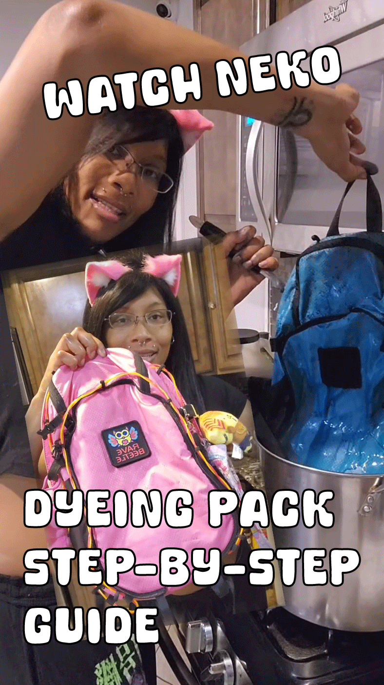 🎨 Step-by-Step Guide: Dyeing the Elytra Hydro Pack