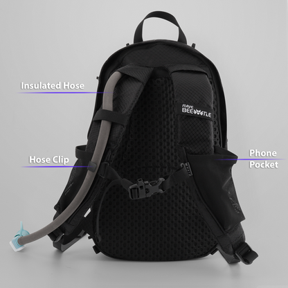 RaveBeetle Elytra Hydration Pack Black (1.0 Version)