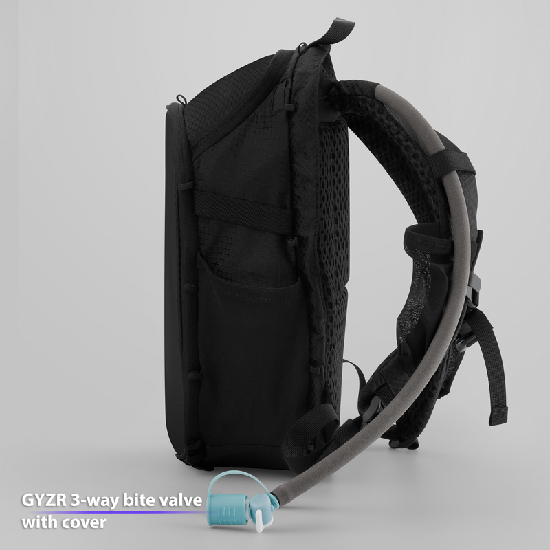 RaveBeetle Elytra Hydration Pack Black (1.0 Version)