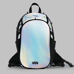 RaveBeetle Elytra Hydration Pack - Holographic Silver