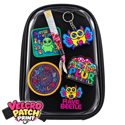 Velcro Patch Print (Keychain, Wristband Loops &amp; Pins Insert) – Exclusively for Elytra Hydro Pack