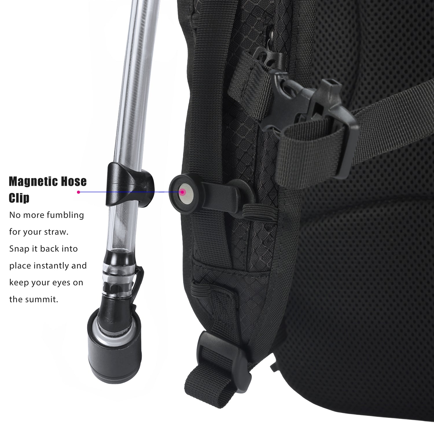 Elytra LED Hydration Pack 3.0 – Festival Backpack with Water Bladder (Black)