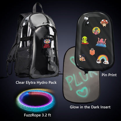 Elytra Pin Print Bundle – Pin Print, Glow in the Dark Insert &amp; Fuzz Rope Set