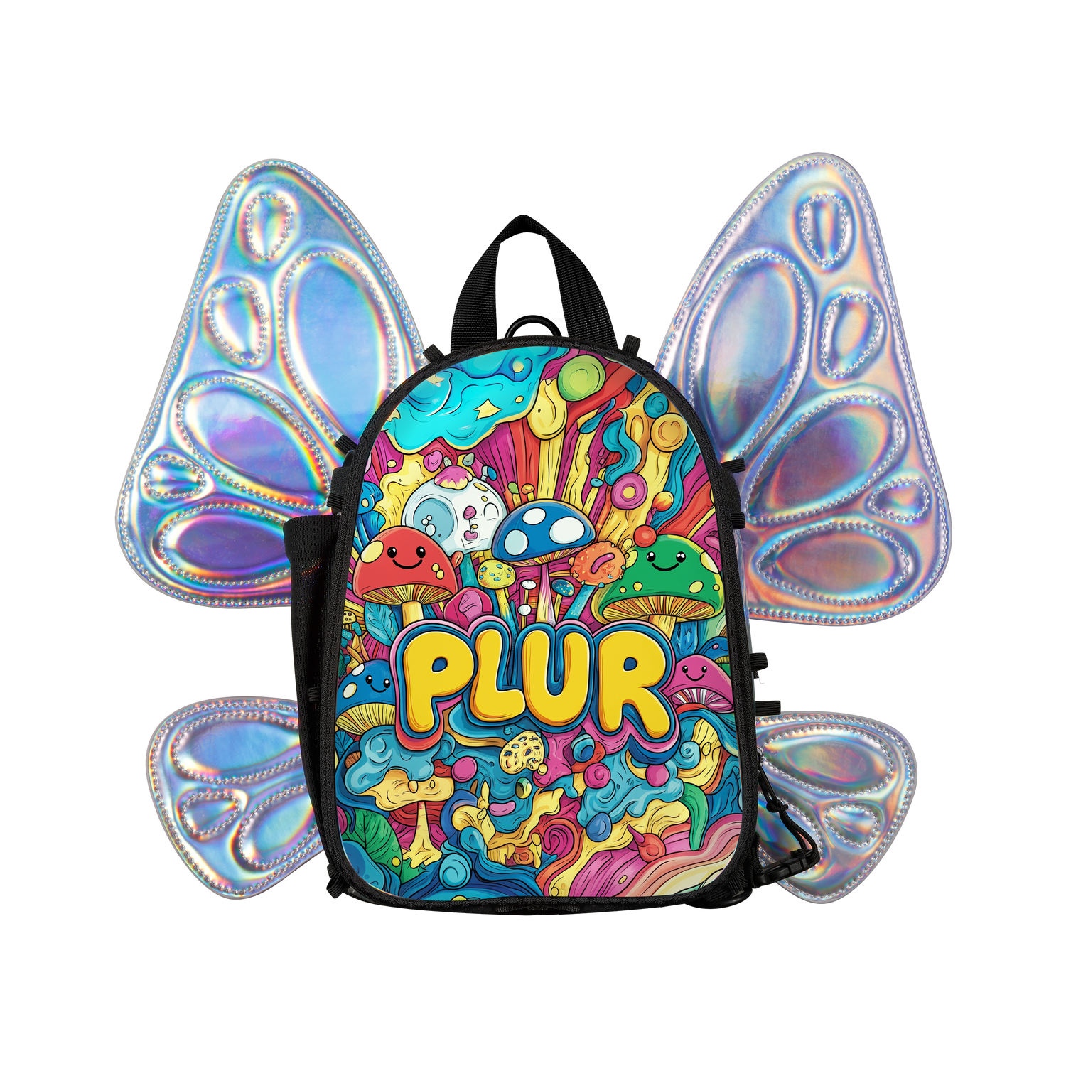 FLOWt Essential Bundle – Wings &amp; PLUR Mushroom Vibe Print Pack