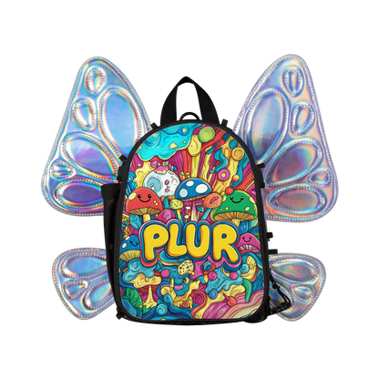 FLOWt Essential Bundle – Wings &amp; PLUR Mushroom Vibe Print Pack