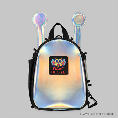 Alien Antenna for FLOWt Pack – Holo Silver