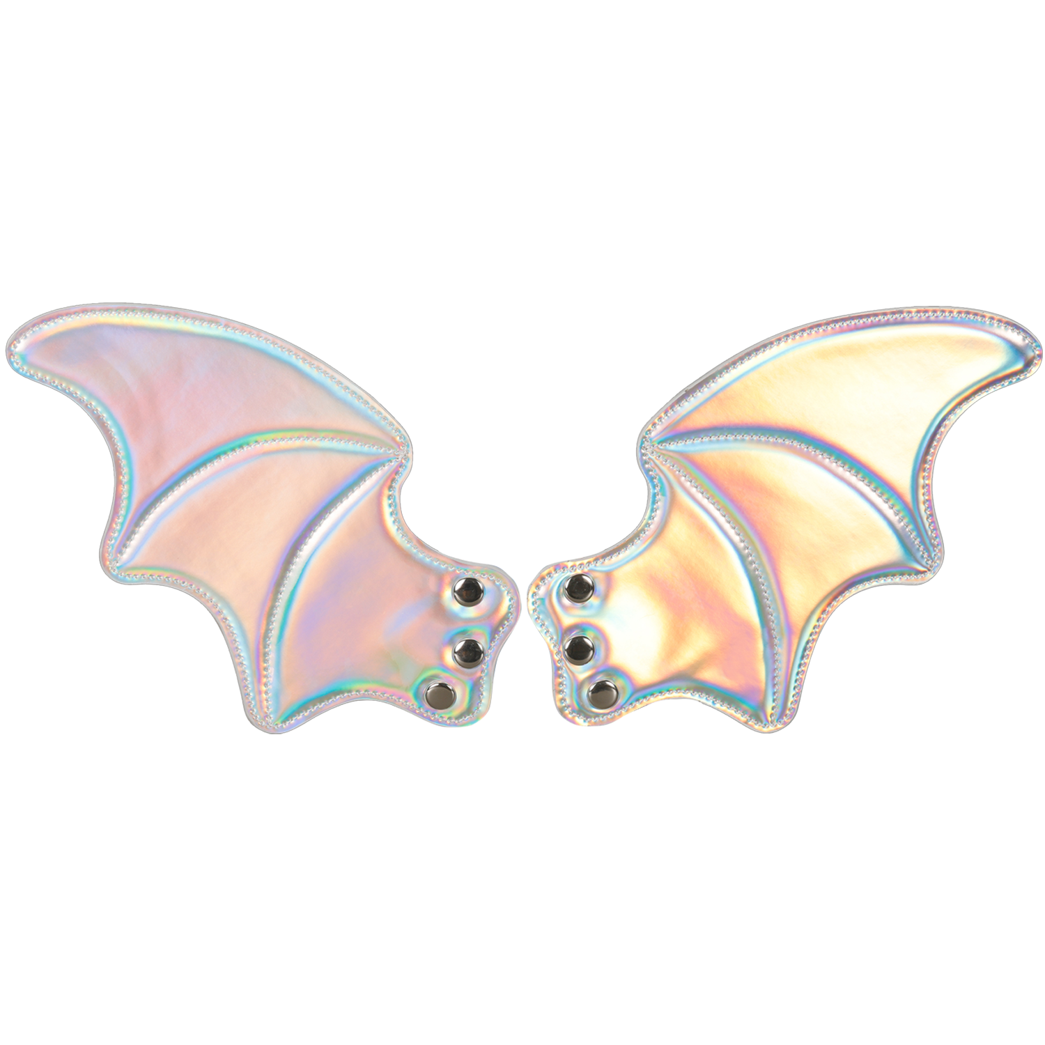 Bat Wings for FLOWt Pack – Holo Silver