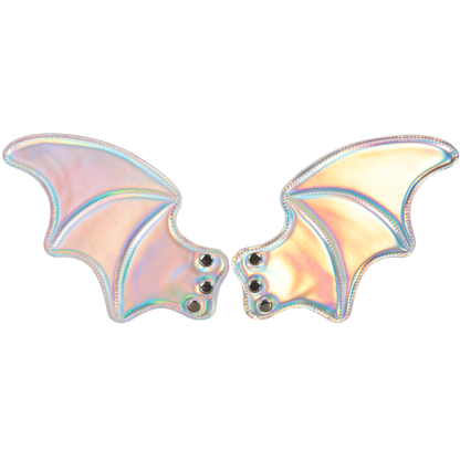 Bat Wings for FLOWt Pack – Holo Silver