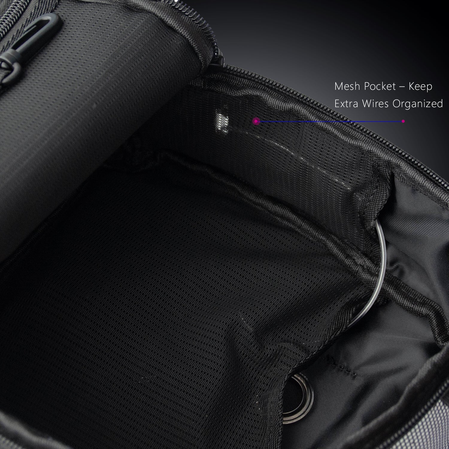 RaveBeetle FLOWt Pin Display Festival Pack – Swappable Wing Rave Backpack with Light Accessory (Mocha)