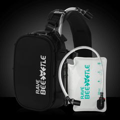 HART Hydration Sling Pack - Customizable, Anti-Theft Festival Pack (Black)