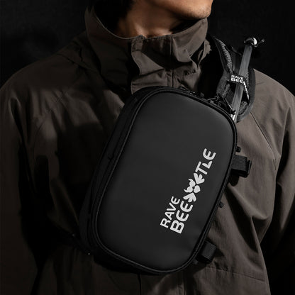 HART Hydration Sling Pack - Customizable, Anti-Theft Festival Pack (Black)