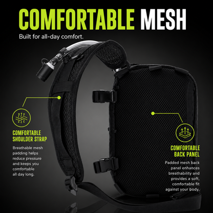 HART Hydration Sling Pack Pin Display Bundle + 6FT LED Strip Light