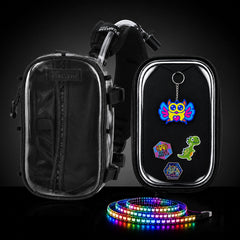 HART Hydration Sling Pack Pin Display Bundle + 6FT LED Strip Light (Clear)