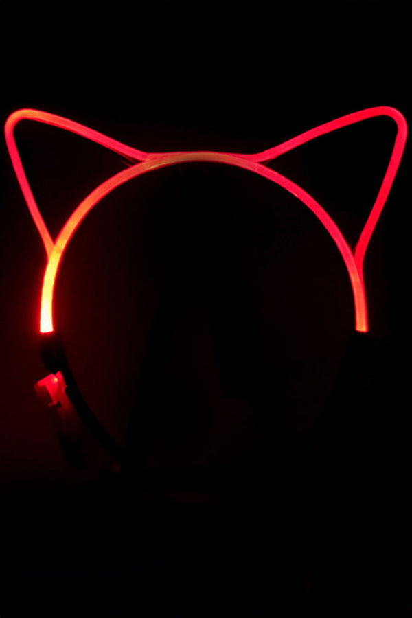 Kitty Cat Ears LED Headband