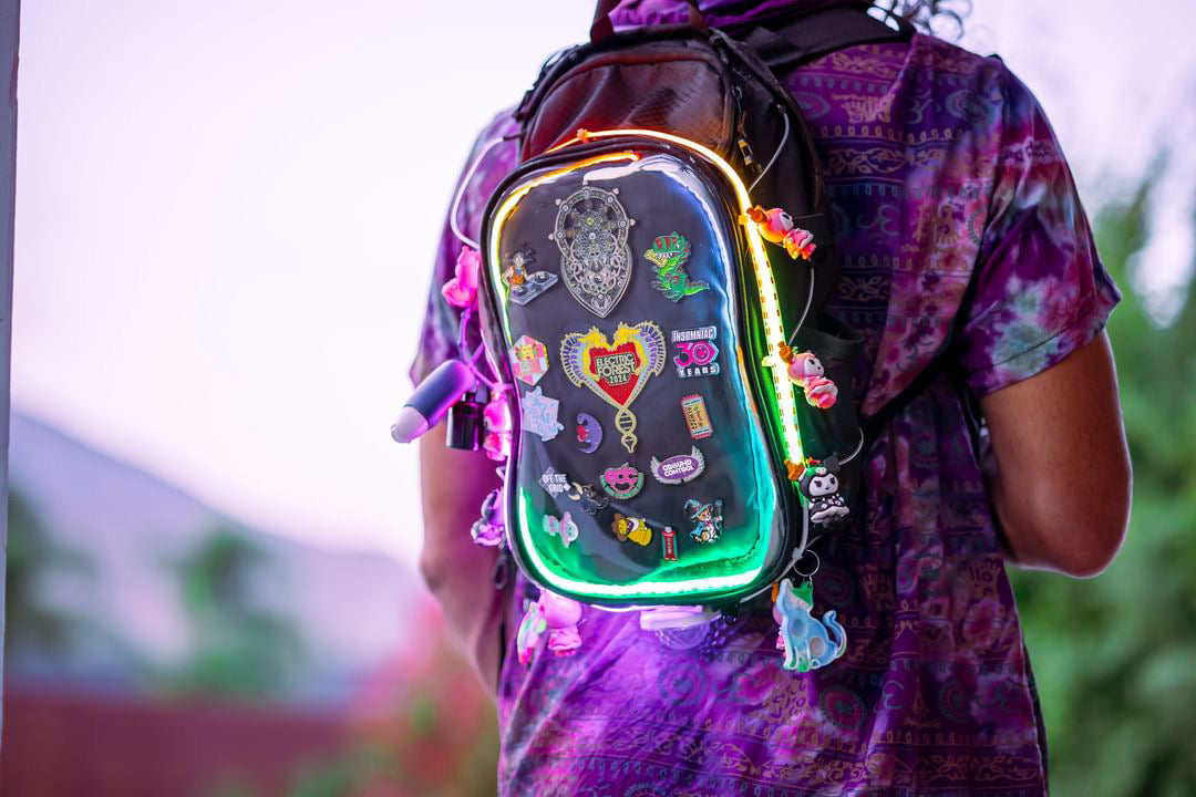 Pin Print on Bags