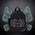 RaveBeetle FLOWt Festival Pack with Swappable Wing and Customizable LED Backpack Disco