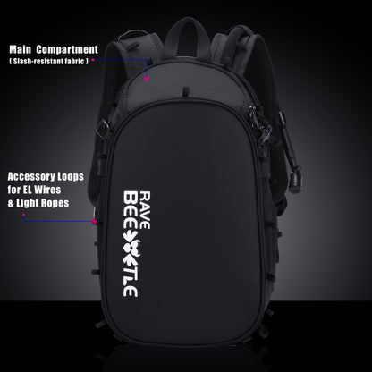 RaveBeetle Elytra Hydration Pack 3.0 (PRE-ORDER / Next Batch) – Black