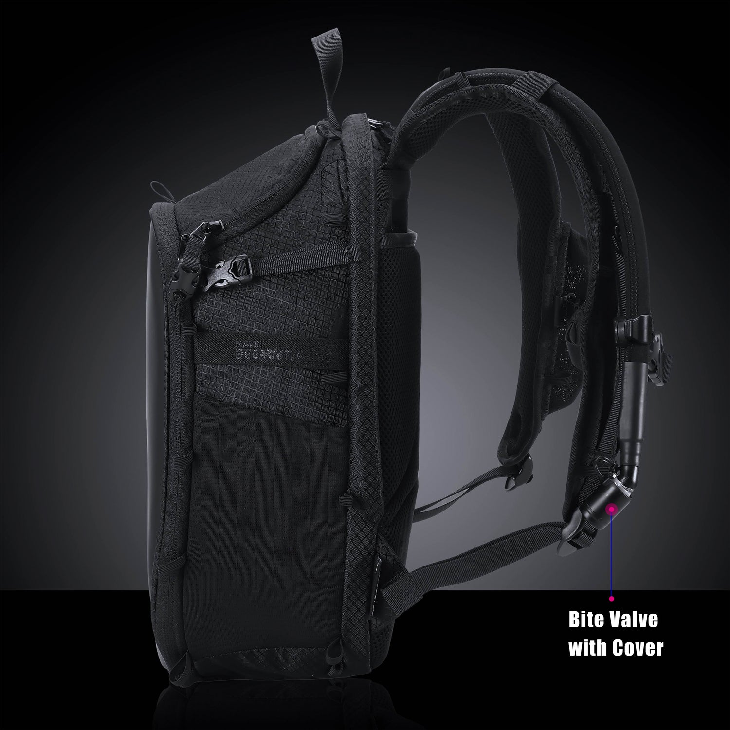 RaveBeetle Elytra LED Hydration Pack 3.0 – Festival Backpack with Water Bladder (PRE-ORDER / Next Batch) – Black