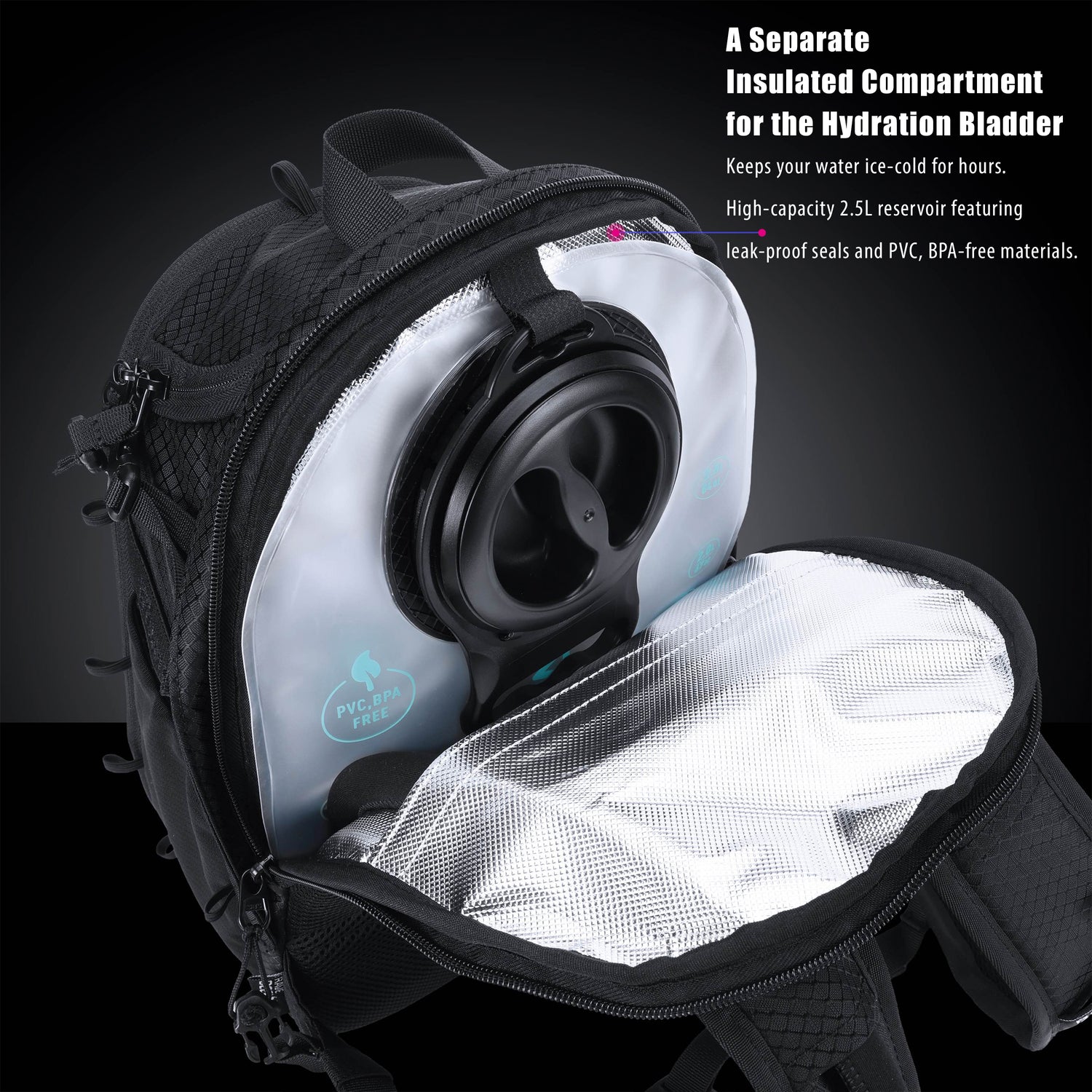 Elytra Hydration Pack – Festival Backpack with Water Bladder