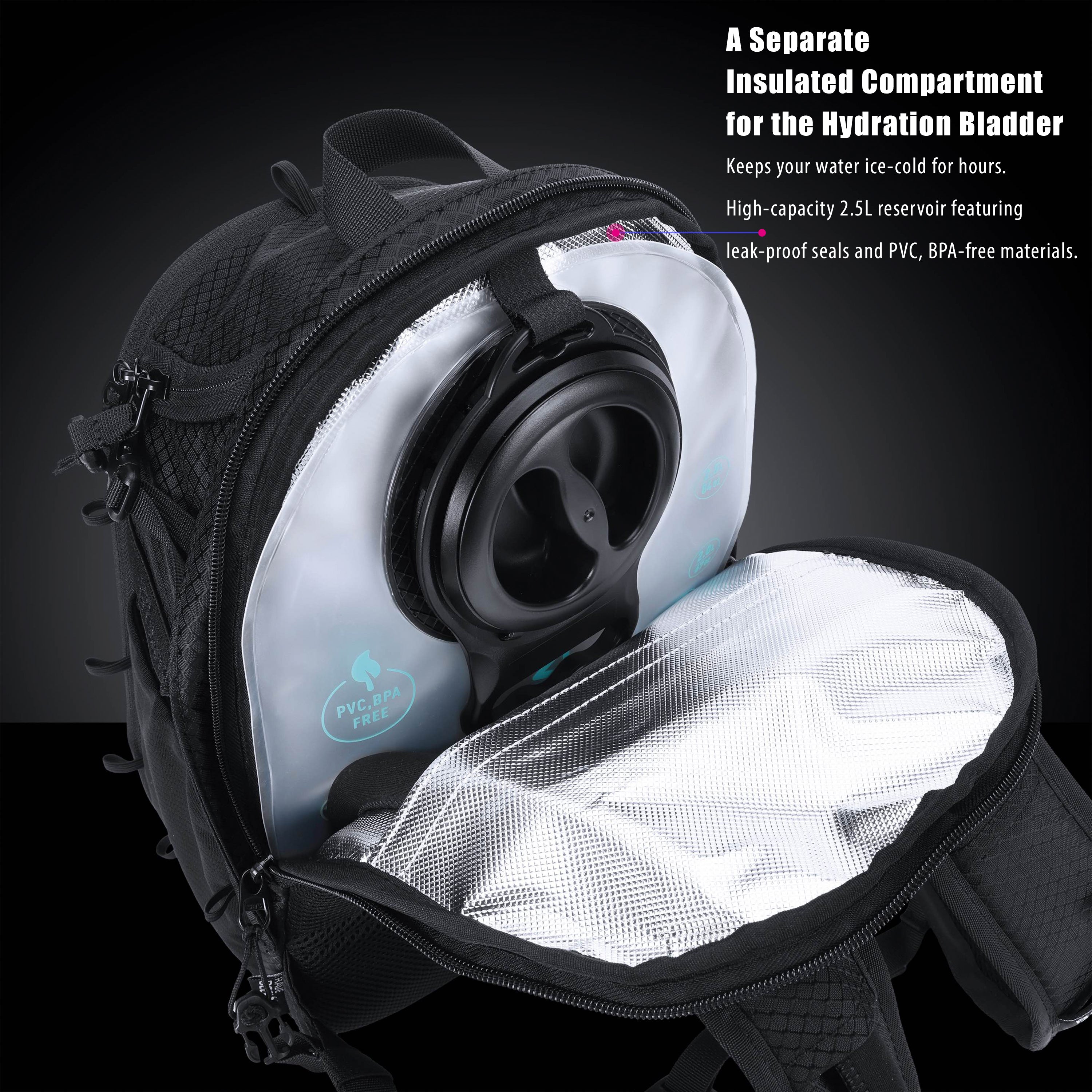 RaveBeetle Elytra Hydration Pack 3.0 (PRE-ORDER / Next Batch) – Black