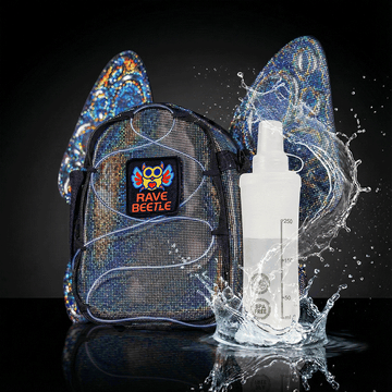 Rave Hydration Pack | Anti-Theft EDC & Festival Hydro Backpack – RaveBeetle