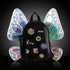 RaveBeetle Festival Pin Display FLOWt Pack with Butterfly Wings Clear