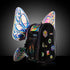 RaveBeetle Festival Pin Display FLOWt Pack with Butterfly Wings Silver