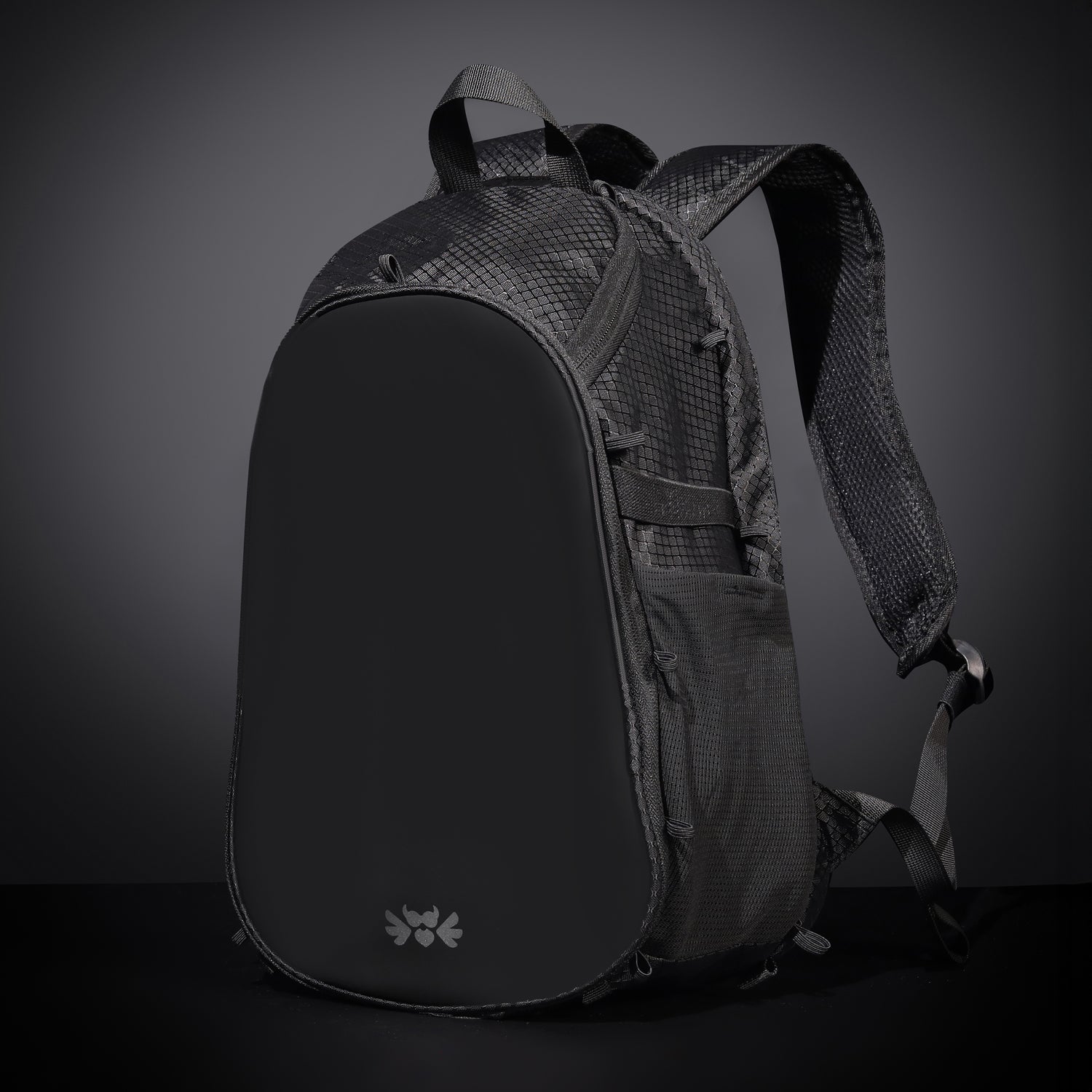 RaveBeetle Elytra Festival Hydration Backpack customizable Rave Hydro Pack light up Black