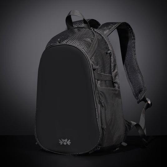 RaveBeetle Elytra Festival Hydration Backpack customizable Rave Hydro Pack light up Black