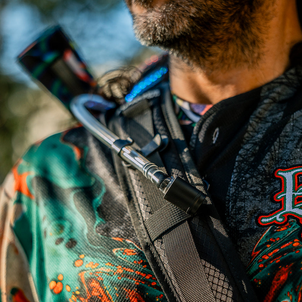 HART Hydration Sling Pack - Customizable, Anti-Theft Festival Pack (Black)