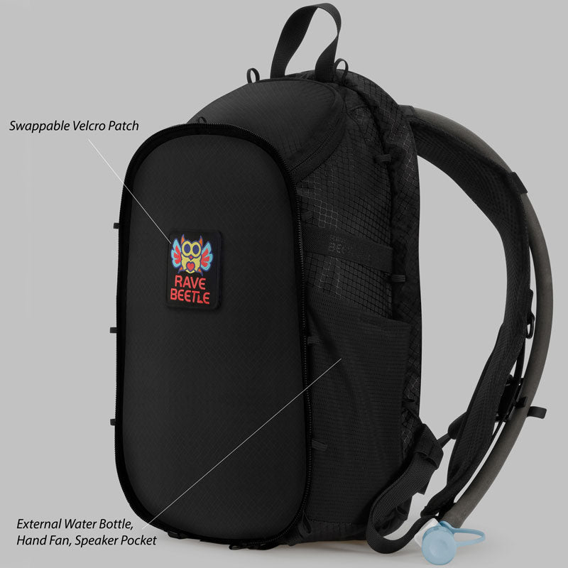 RaveBeetle Elytra Hydration Pack 2.0 - Pre-Order Now – Ships 6/10/2025