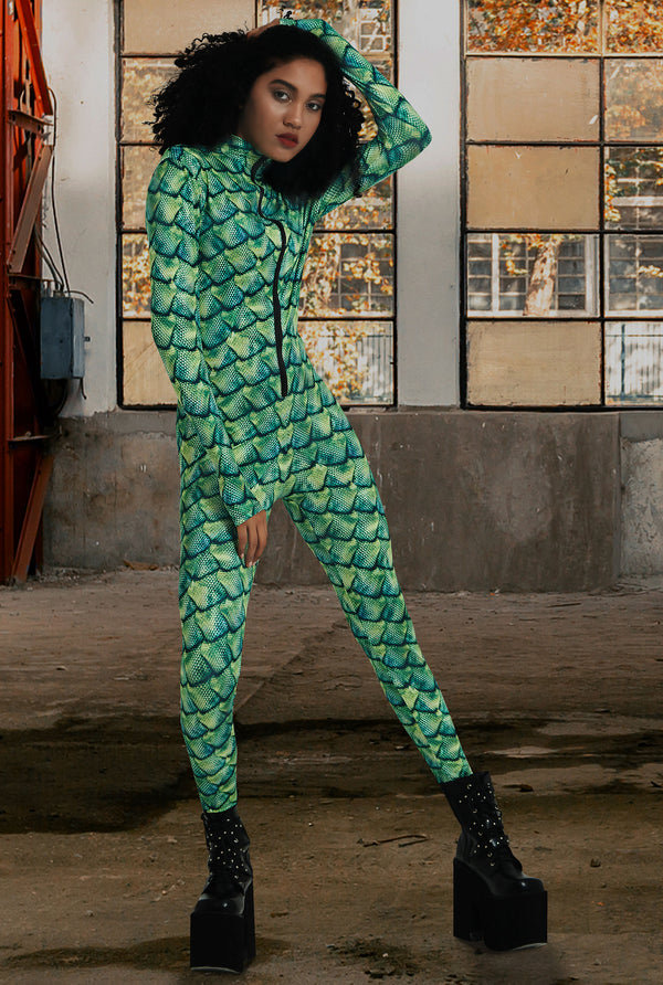 Green Snake Bodysuit