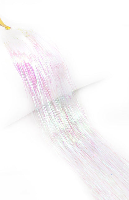 Sparking Straight Hair Tinsel Extensions