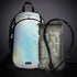 RaveBeetle Elytra Hydration Festival Backpack Silver