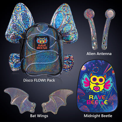 FLOWt Essential Bundle – Wings &amp; Midnight Beetle Vibe Print Pack