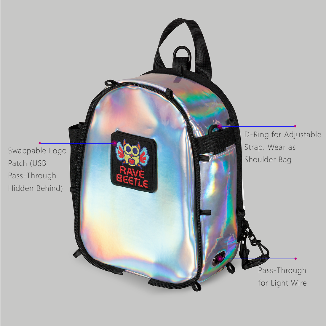 FLOWt Pack with Aura Reflector - Holo Silver